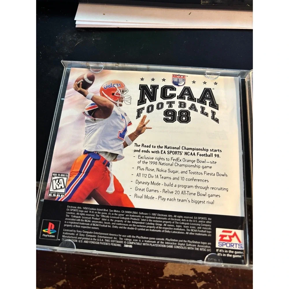 Madden NFL 98 (Sony Playstation PS1) Complete In Box CIB